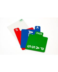 Biddingboxkaartjes, 100% plastic