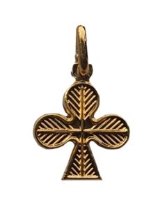 Hanger Districtsmeester 2000 MP goudkleurig klaveren