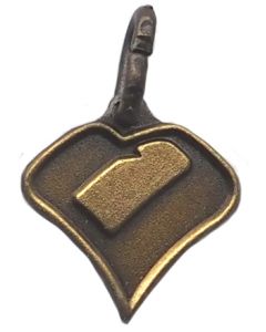 Hanger Kandidaat Bondsmeester 10.000 MP bronskleurig harten