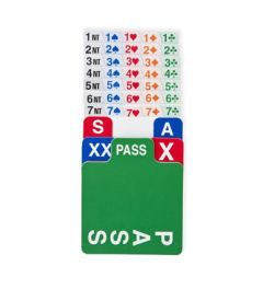 Doosje met plastic vullingen t.b.v. biddingbox Neo, 1 doosje bevat 4 vullingen