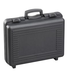 Koffer groot, zwart, kunststof