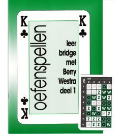 Oefenboekje met oefenspellen Leer Bridge met Berry 4 deel 1