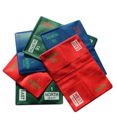 Soft plastic boards met voorbedrukte nummers 17 t/m 32 in de kleur rood of groen (blauw niet leverbaar)