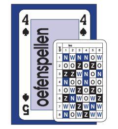 Oefenboekje met oefenspellen Leer Bridge met Berry5 deel 4