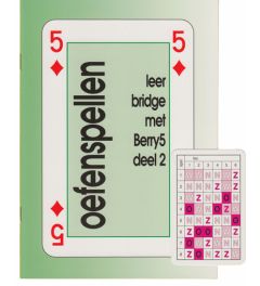 Oefenboekje met oefenspellen Leer Bridge met Berry5 deel 2