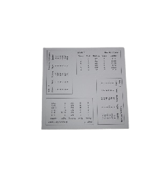 Multiplexkaarten, bestaande uit 1 set kaarten