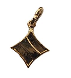 Hanger Regionaalmeester 5000 MP goudkleurig ruiten