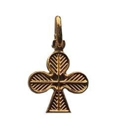 Hanger Districtsmeester 2000 MP goudkleurig klaveren